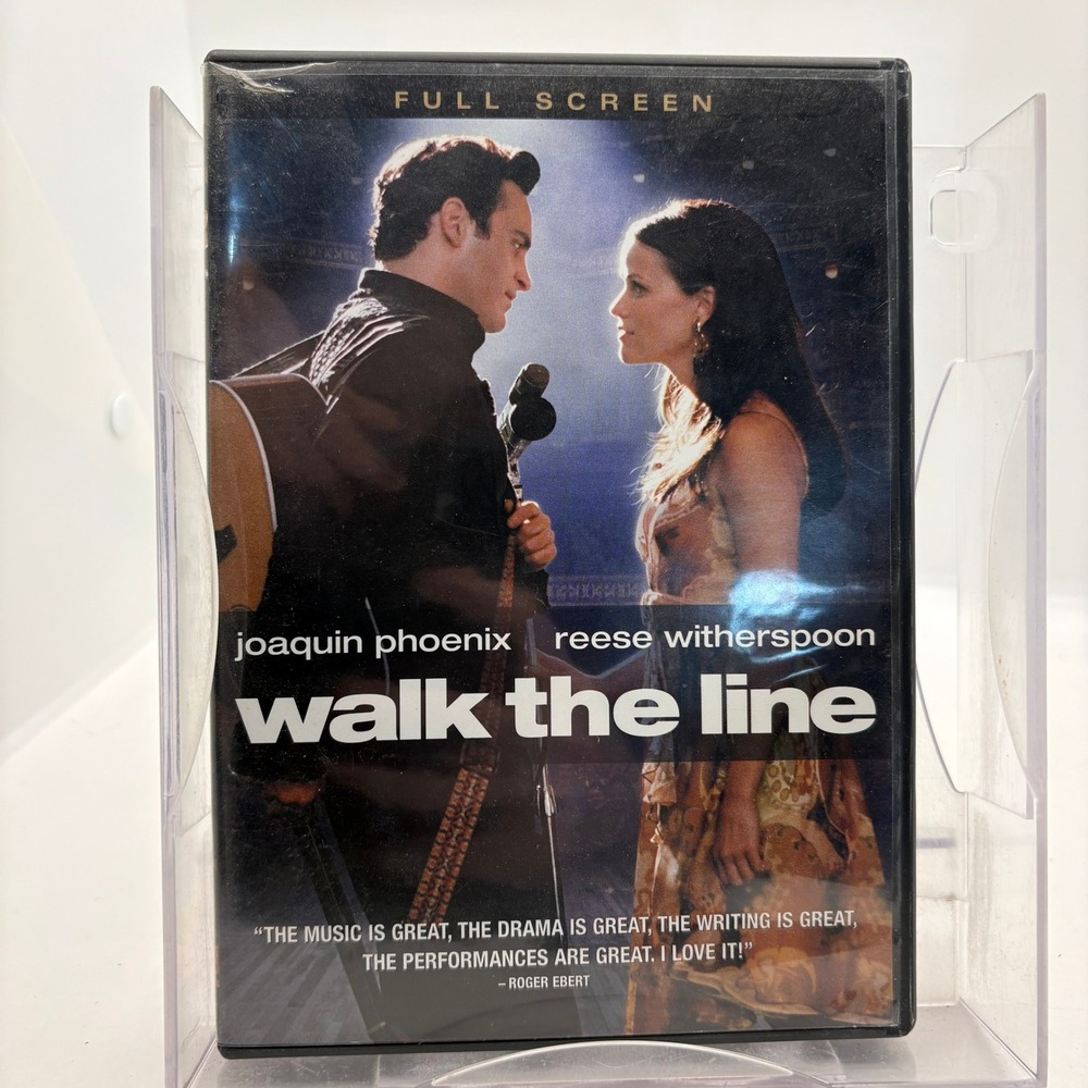 Walk the Line DVD Full Screen Joaquin Phoenix Reese Witherspoon Johnny Cash